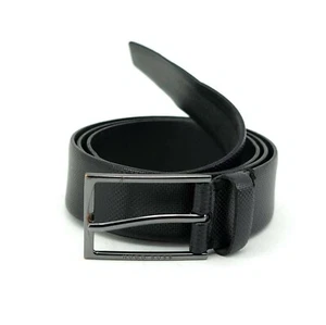 Boss Herren Carmello-S bedruckter Ledergürtel mit Metallschnalle - Bild 1 von 11