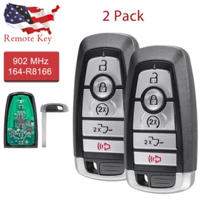2 FOR 2017-2021 FORD F150 F-Series SMART KEY KEYLESS REMOTE KEY FOB 164-R8166 - Picture 1 of 8