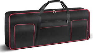 Keyboardtasche 61 Tasten,Gigbag 600D Oxford-Tuch Mit 10 Mm Baumwoll-Gepolstert,T - Bild 1 von 12