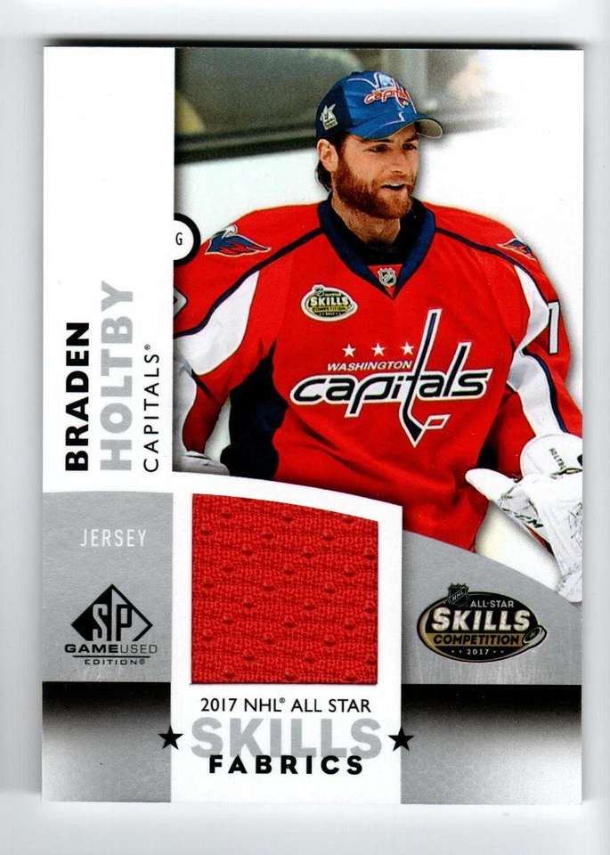 2017-18 SP Game Used '17 All Star Skills Fabrics #ASBH Braden Holtby - Image 1 of 1