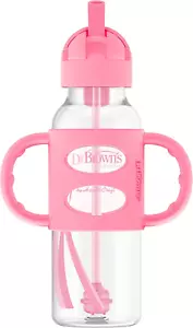 Dr. Brown'S Milestones Bottiglia di paglia stretta Sippy, a prova di fuoriuscita - Foto 1 di 12