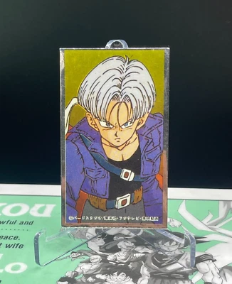 Dragon Ball Trunks  Menko Card Silver retro Japanes - Image 1 of 3