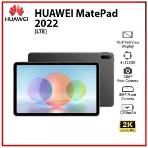 (WiFi+4G) Huawei MatePad 2022 10.36" 4GB+128GB Octa Core Android PC Tablet (New) - Picture 1 of 9