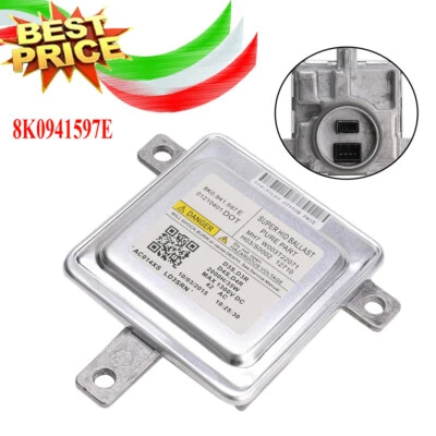 CENTRALINA D3S XENON RICAMBIO PER AUDI A3 A4 A5 A6 Q5 8K0941597E Zavorra faro - Immagine 1 di 4