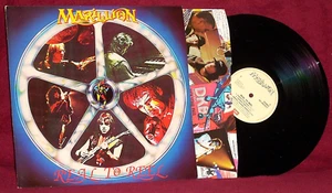 LP MARILLION REAL TO REEL 1984 EMI ORIG UK PRESS NOT CUTOUT PROG ROCK - Picture 1 of 2