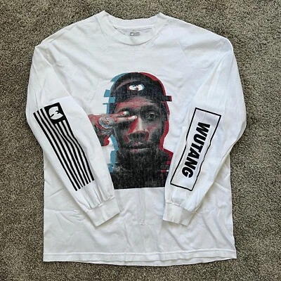 🔴 Wu-Tang Shirt Size XL Rza Authentic WuTang Rare Long Sleeves - Image 1 of 4