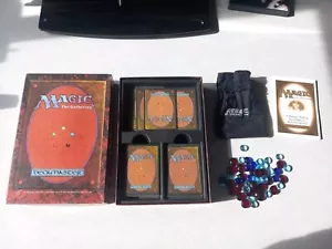 Magic The Gathering 1995 Deckmaster Starter Box Vintage Raro WOC6550 - Foto 1 di 6