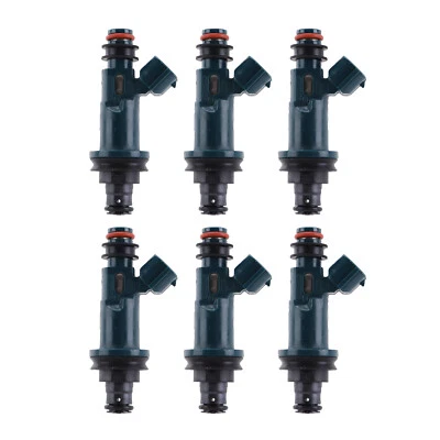 Set (6)  Fuel Injectors 23250-20020 for 1997-2004 Lexus Toyota 3.0L V6 Foto 1 de 4