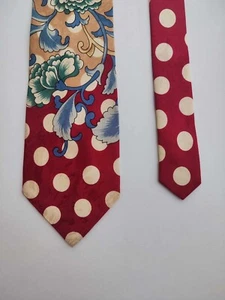 CRAVATTA GUY LAROCHE PARIS MADE IN ITALY VINTAGE SOIE KRAWATTE UOMO - Foto 1 di 6