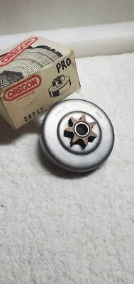 Clutch Drum Sprocket # 28717 3/8" x 7T Poulan 360 401 451 Dayton 2Z463 2Z791 - Image 1 of 4