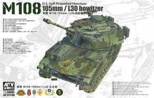 1/35 AFV CLUB M108 US SELF-PROPELLED HOWITZER - Picture 1 of 4