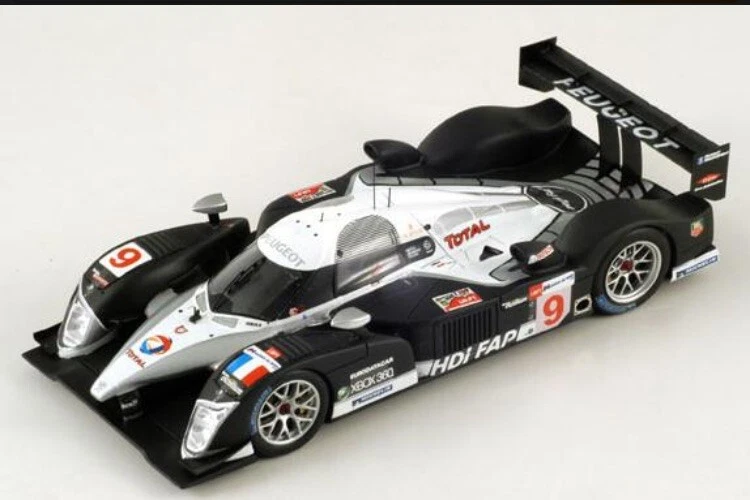 S1281 SPARK Peugeot 908 HDI FAP Team Peugeot #9 3rd 24 Heures du Mans 2008 1/43 - Image 1 of 1
