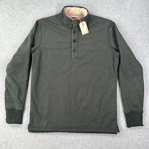 Relwen M404314 Superfleece Pullover Sweatshirt Grün Herren Gr. M Mock Neck Neu mit Etikett - Bild 1 von 10