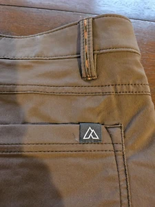 Alpine Design Flatiron Turkish Coffee Brown Pant Straight Fit Men's 38 x 32 - Picture 1 of 9
