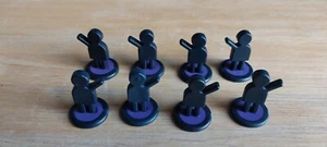 Portal Cake Acquisition Brettspiel Ersatz 8er Set lila Testobjekte - Bild 1 von 3
