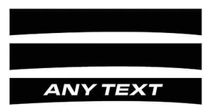 Fits Mazda Combo Sunstrip Graphics Windshield Banner Decal - Picture 1 of 2
