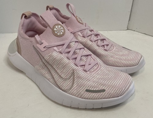 Nike da donna taglia 9 5 Free Run Next Nature rosa bianco running DX6482 600