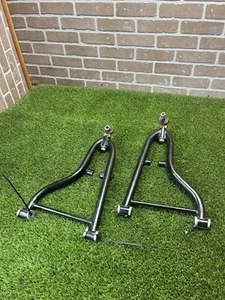 06-14 Houser Long Travel MX A-Arms +2.25 Lower AARMS SET Honda TRX450R TRX450ER - Picture 1 of 6