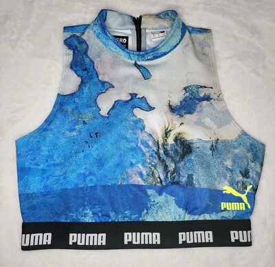 PUMA DAY ZERO Crop Top/ Sports Bra, SMALL  - Image 1 of 4