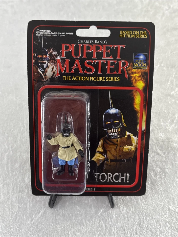 Puppet Master Torch Figure Full Moon Toys Horror Tan Blue 2020 Release