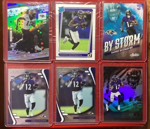 RASHOD BATEMAN Rookie (RC) 6 CARD LOT !! Prestige, Donruss, Absolute etc !! - Picture 1 of 2