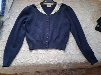 Vintage Laura Ashley Cardigan made in Britain - Image 1 of 4
