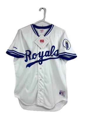 Authentic Rawlings Kansas City Royals Jersey On Field Vintage 1980’s 44 NOS NWT - Image 1 of 4