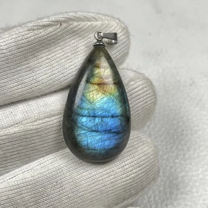 Labradorit Cabochon Anhänger Nr. 4977 - Bild 1 von 1