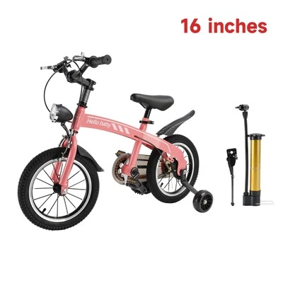 🚀14/16/18'' Kids Bike Bicycle Boys & Girls w/ Training Wheels Stabilisers Pedal - Image 1 of 4
