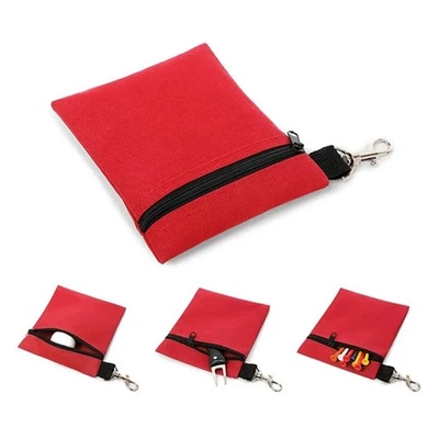Schlankes Design 2 Stück kompakte Golf Zubehör Taschen mit praktischen Aufsät - Bild 1 von 4