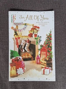  GROSSE WEIHNACHTSKARTE FÜR EUCH ALLE.  - Bild 1 von 3