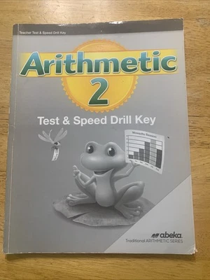 2nd Grade Abeka Arithmetic 2 Teacher Test and Speed Drill Key - Image 1 of 3