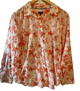 Talbots Bluse Blumenmuster Größe M  - Bild 1 von 4