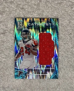 2015 Panini Spectra Devonta Freeman #CA-FR Patch Blue Neon Prizm /50 Falcons - Bild 1 von 4