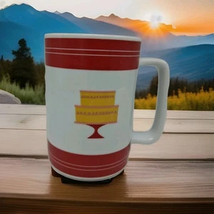 Mini taza de pasteles The Cake Boss blanca con taza de café roja 2013 - Imagen 1 de 5