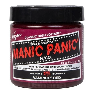 Manic Panic Vampire Red Classic Creme Vegan Semi Permanent Hair Dye