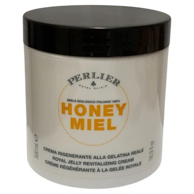 Perlier Honey Miel Royal Jelly Revitalizing Cream 16.9 fl oz New Sealed - Image 1 of 2