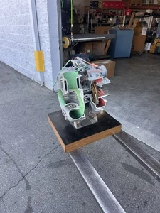 Douglas Aircraft Turbo Compressor off a DC8 Gas Turbine Engine Cutaway - Picture 1 of 20