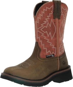Wolverine Mujer Rancher Flecha Impermeable Puntera Ajustada Wellington Construcción Boo - Imagen 1 de 12