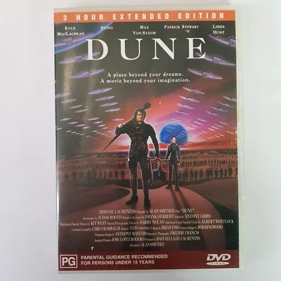 Dune DVD Ciencia Ficción Aventura Película Película 3 Horas Edición Extendida Sting Hunt PAL 4 Foto 1 de 3