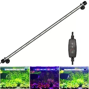 Submersible Led Aquarium Light for Plants Full Spectrum Fish Tank Light with ... - Picture 1 of 6