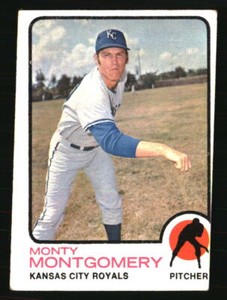 Monty Montgomery 1973 Topps #164 Baseball Card