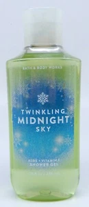 BATH & BODY WORKS TWINKLING MIDNIGHT SKY SHOWER GEL ALOE & VITAMIN E 10 oz NEW - Picture 1 of 7