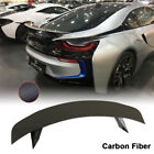 For BMW I8 Coupe 2014-2018 Real Carbon Fiber Rear Trunk Spoiler Sport Wing Lip