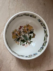 NEW PORTMEIRION BOTANIC GARDEN HONEYSUCKLE 10" SERVING/MIXING BOWL - Picture 1 of 11