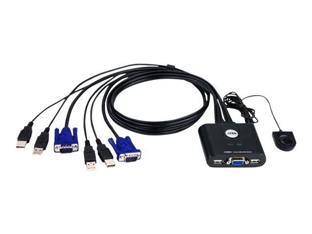 ATEN CS22U KVM Switch VGA USB 2 Ports