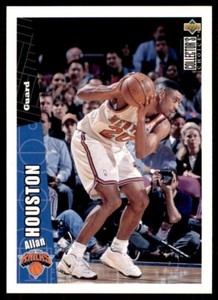 1996-97 Upper Deck Allan Houston A Basketball Cards #291