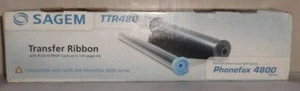 Cinta de transferencia Sagem TTR 480 + chip para Phonefax 4840 para 140 páginas caja C - Imagen 1 de 1