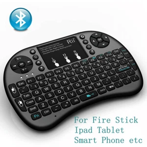 Bluetooth backlit Rii mini i8+ Wireless Keyboard for IPad Tablet PC Fire Stick - Picture 1 of 2