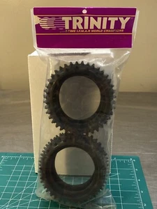 Vintage Team Trinity Rear 2.2" Tires Cut Spike RC - Picture 1 of 4